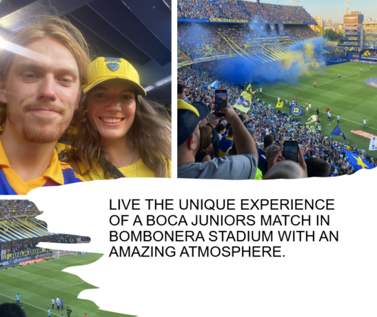 LIVE THE UNIQUE EXPERIENCE OF A BOCA JUNIORS MATCH IN BOMBONERA STADIUM WITH AN AMAZING ATMOSPHERE